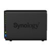 zijaanzicht van een Synology DS220+