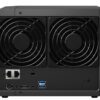 Synology RS916+ achterkant aanzicht