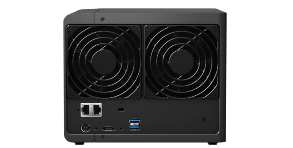 Synology RS916+ achterkant aanzicht