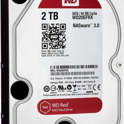 WD20EFRX Front WD Red 2TB NAS HDD - WD20EFRX