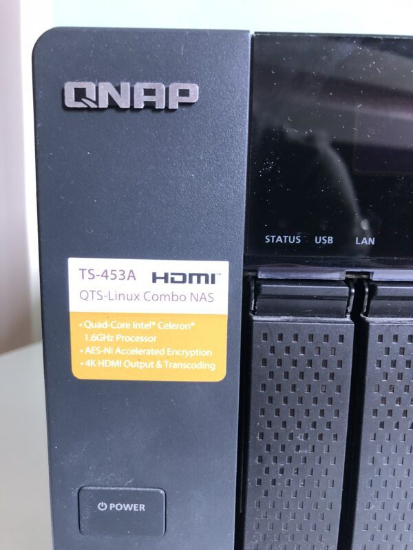 Qnap TS-453A Modelnr Qnap TS-453A Modelnr