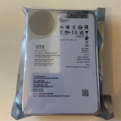 Seagate Exos 10tb (HP Enterprise) Front Seagate Exos 10tb (HP Enterprise) Front