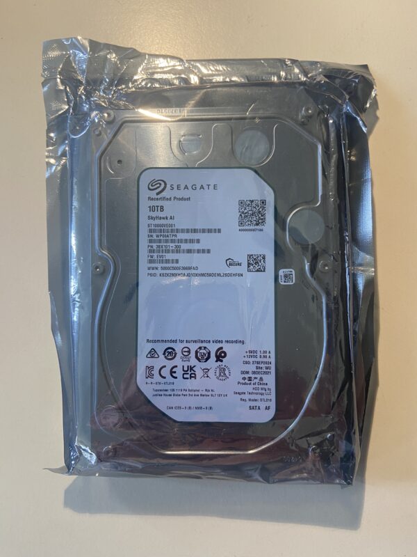 Seagate Skyhawk 10tb ST10000VE001