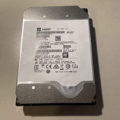 WD Ultrastar 10tb Front WD Ultrastar harde schijf 10tb