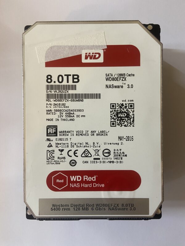 WD80EFZX Front WD80EFZX Front