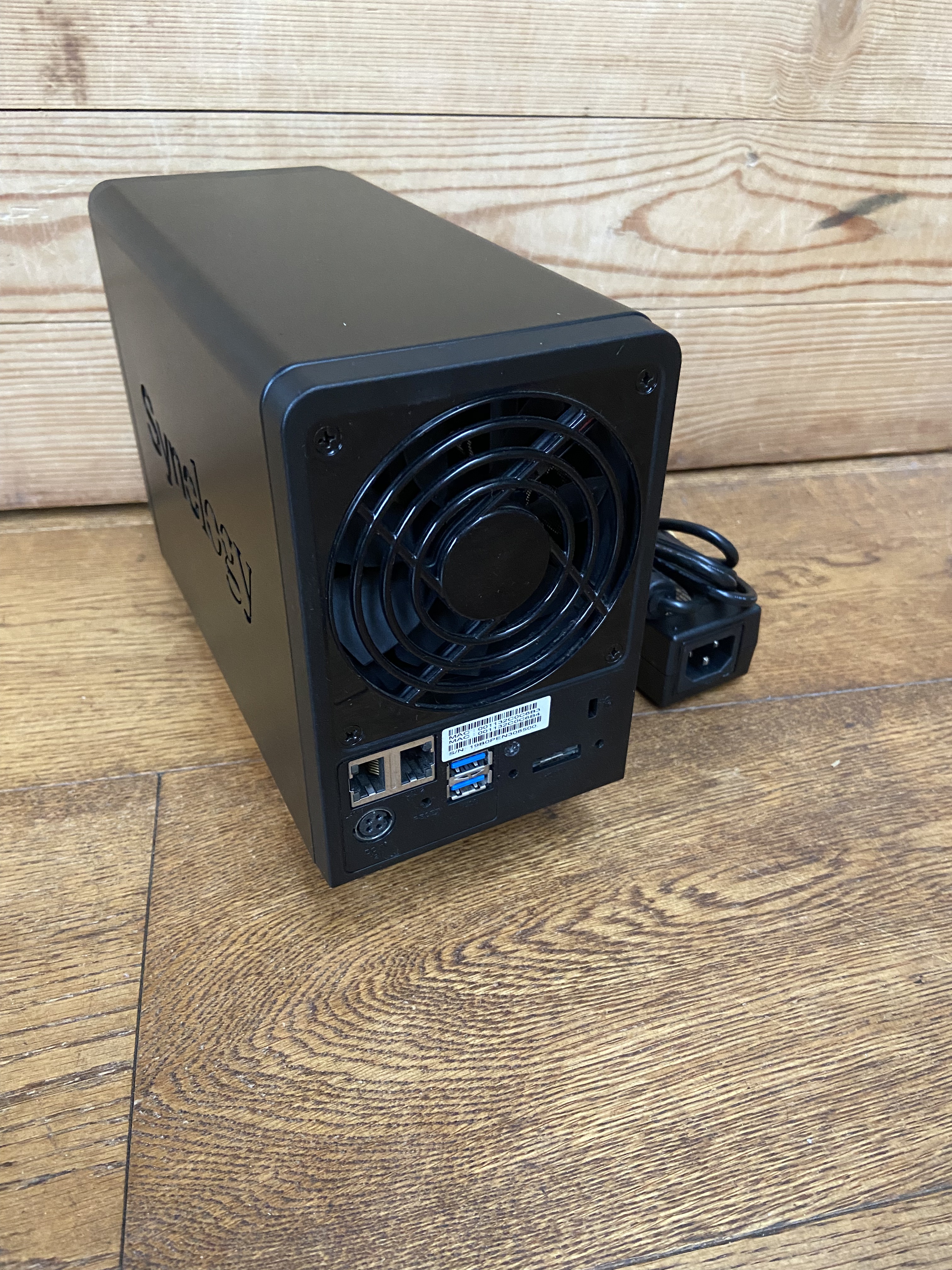 Synology DS718+ Back Synology DS718+ Back