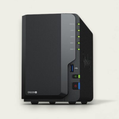 Synology DS220+ front web
