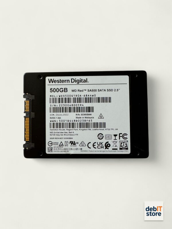 WD Red SA500 5000gb Back