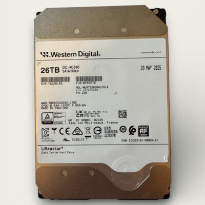 WD Ultrastar 26TB HDD - WD-HC590