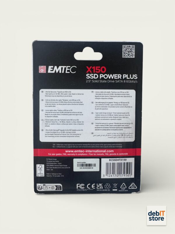 Emtec x150 Back