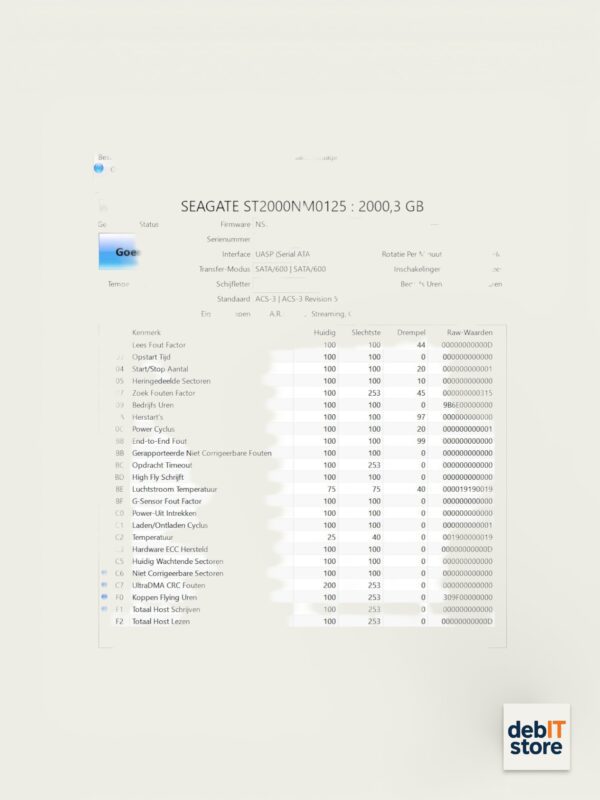 Seagate Exos 2tb NAS - Server HDD