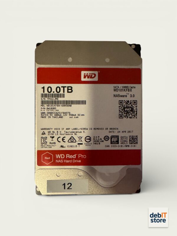 WD101KFBX Front Web