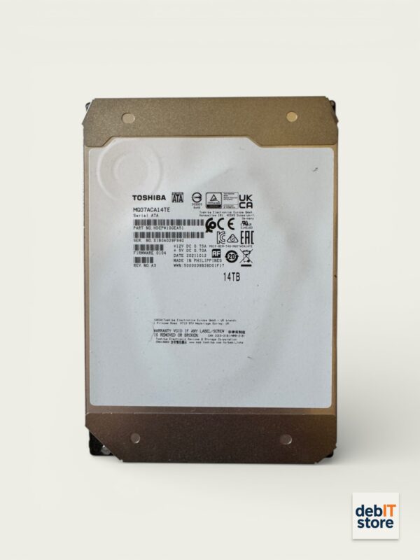 Toshiba Enterprise 14tb Fonrt