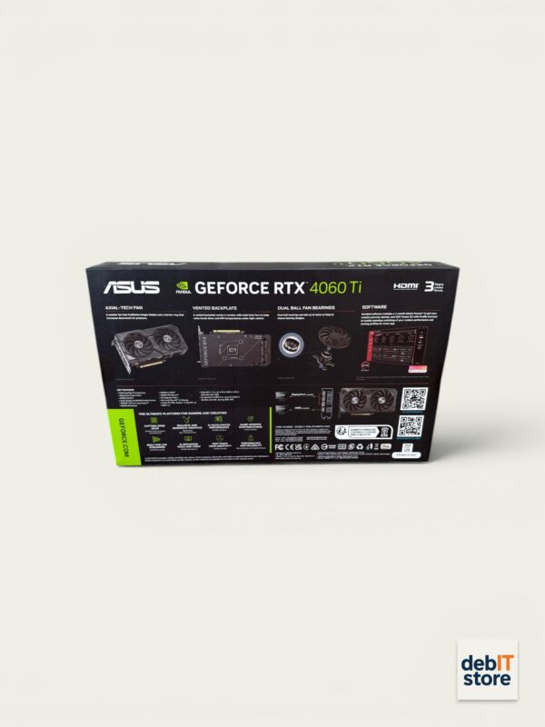 Asus Geforce 4060Ti Back