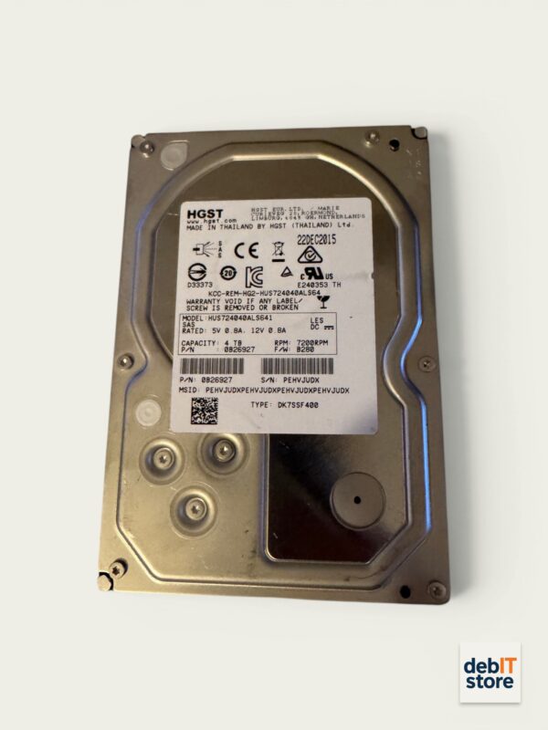 HGST SAS 4tb Front