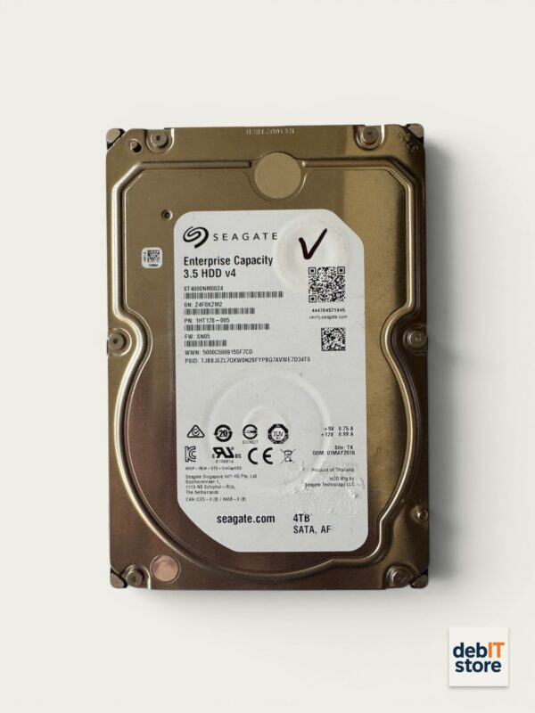 Seagate Enterprise Capacity 4tb Front
