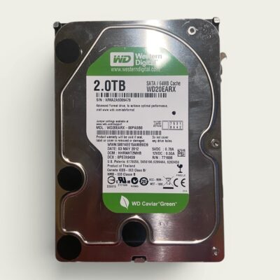 WD Green 2tb HDD - WD20EARX - debITstore