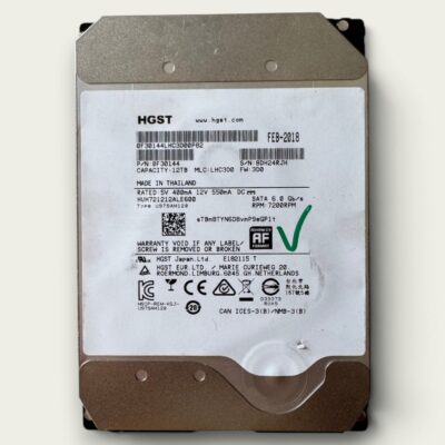 HGST Ultrastar 12tb Front Web