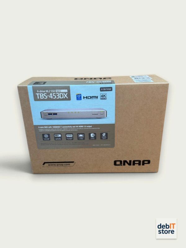 Qnap TBS453DX box Qnap TBS-453DX NAS (16gb ram)