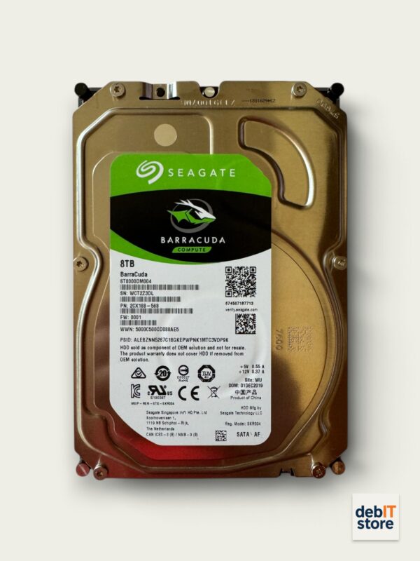 Seagate Barracuda ST8000DM004 Front